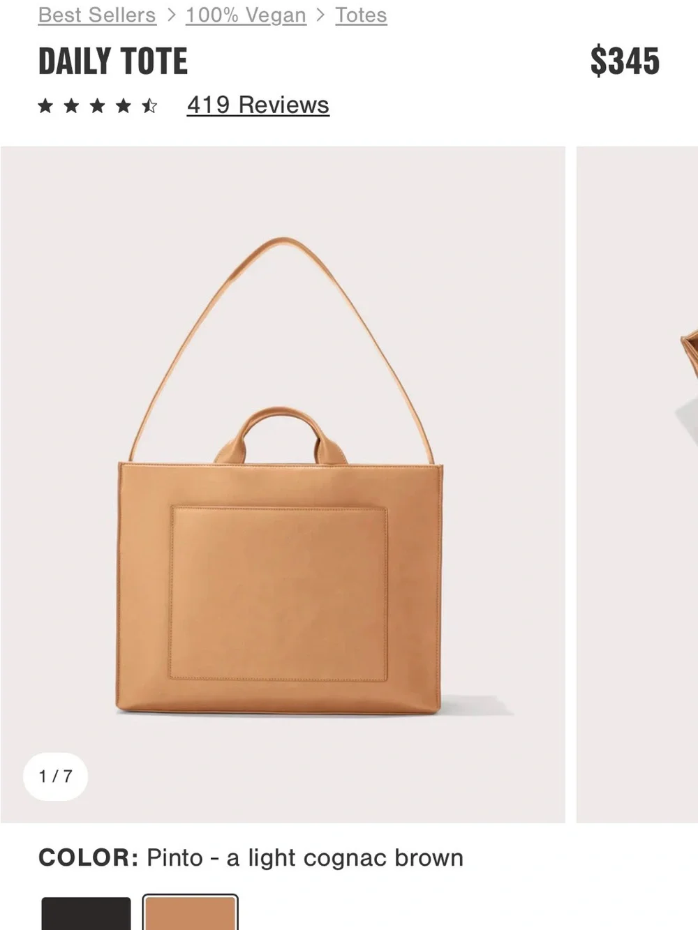 DAGNE DOVER LARGE DAILY TOTE